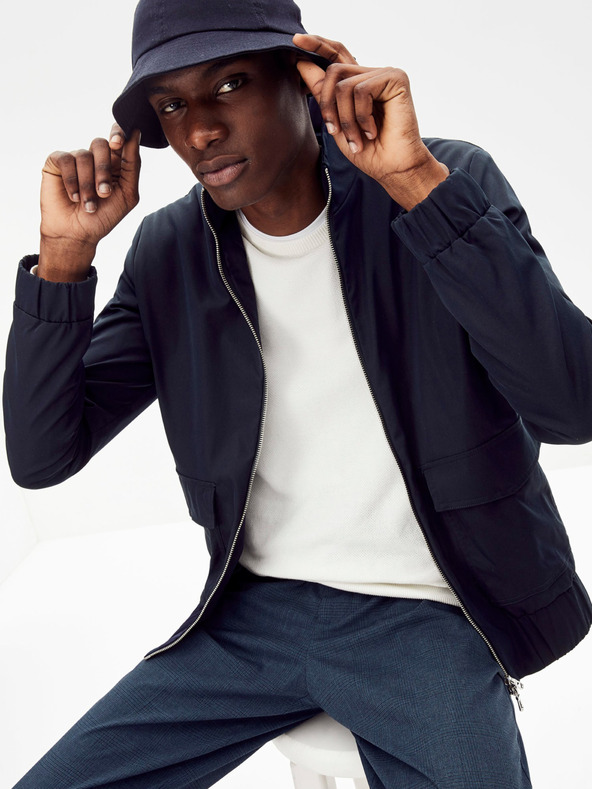 Celio Тъмносиньо мъжко яке Celio Rusmock