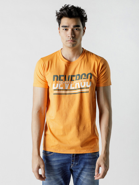 Devergo Горчица Мъжка тениска Devergo