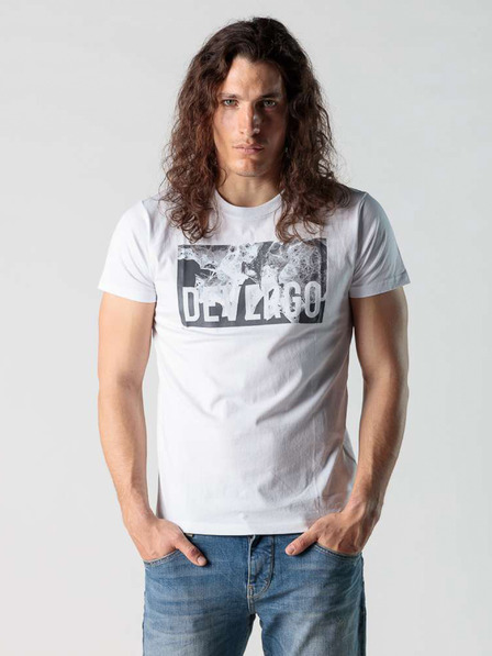 Devergo Бяла мъжка риза Devergo