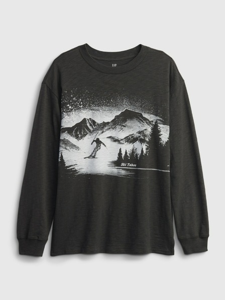 GAP Бебешка тениска с щампа Gap