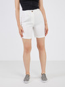 Jacqueline de Yong Бели къси панталони с широки крачоли JDY Tomika