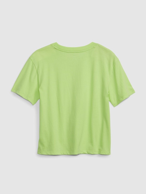 GAP Детска органична тениска с лого Gap GAP