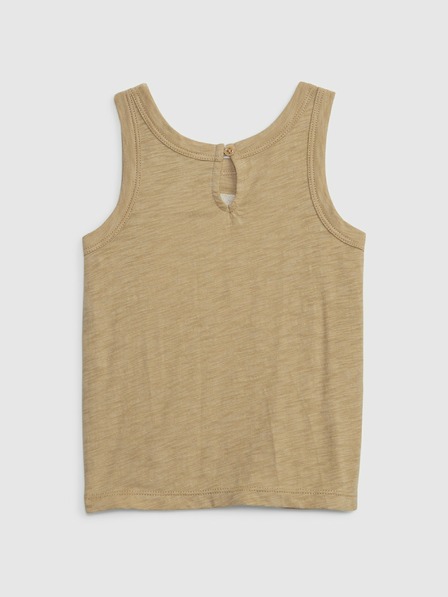 GAP Бебешки памучен потник диня GAP