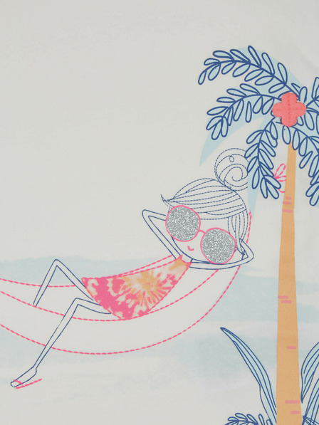 GAP Бебешка тениска с щампа GAP