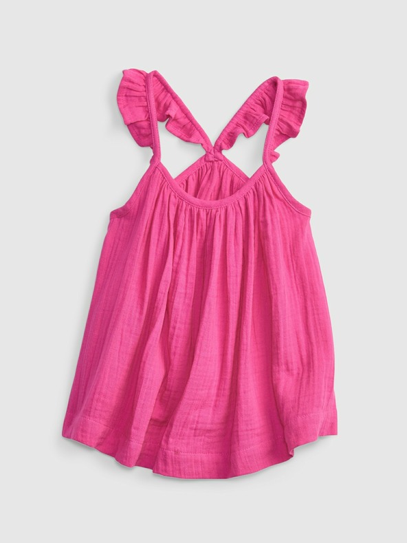 GAP Бебешки памучен топ GAP