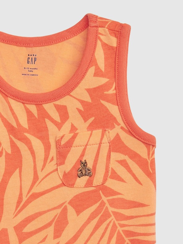 GAP Бебешко боди Brannan bear GAP
