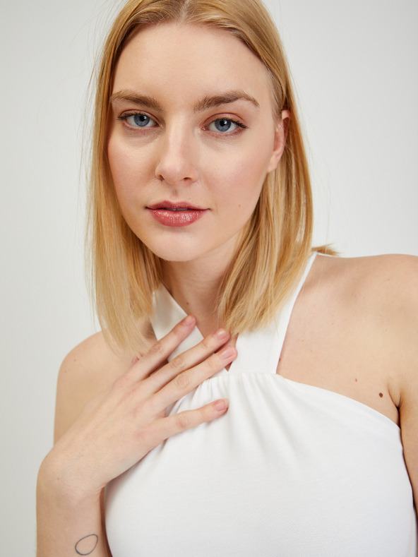 Orsay Бял дамски потник ORSAY