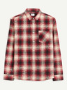 Celio Червена мъжка карирана риза Celio Camulto