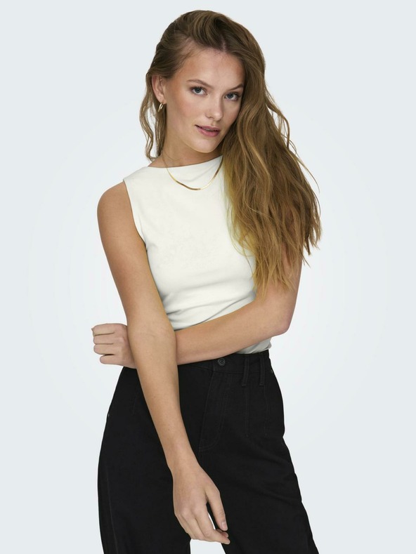 ONLY Кремаво дамско двустранно потник ONLY Ea