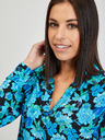 Orsay Синя дамска блуза на цветя ORSAY