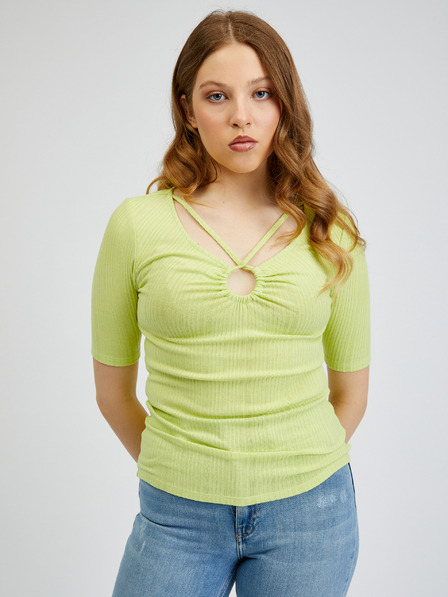 Orsay Светлозелена дамска тениска ORSAY