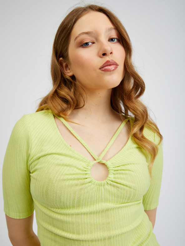 Orsay Светлозелена дамска тениска ORSAY