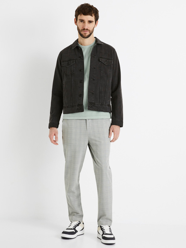 Celio Черно мъжко дънково яке Celio Dudens