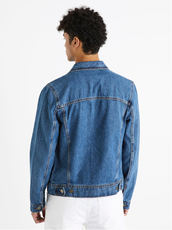 Celio Синьо мъжко дънково яке Celio Dudens