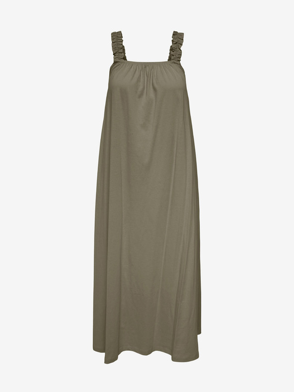 ONLY Дамска рокля в цвят каки ONLY May