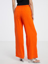 ONLY Оранжев дамски панталон ONLY Aris