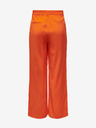 ONLY Оранжев дамски панталон ONLY Aris