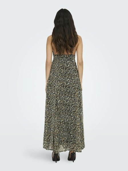 ONLY Кафява дамска шарена макси рокля ONLY Eliza