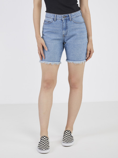 Noisy May Сини дамски къси панталони от деним Noisy May Smiley