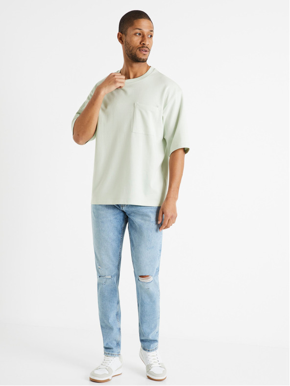 Celio Светлосини мъжки слим дънки Celio C25 Dostroy2