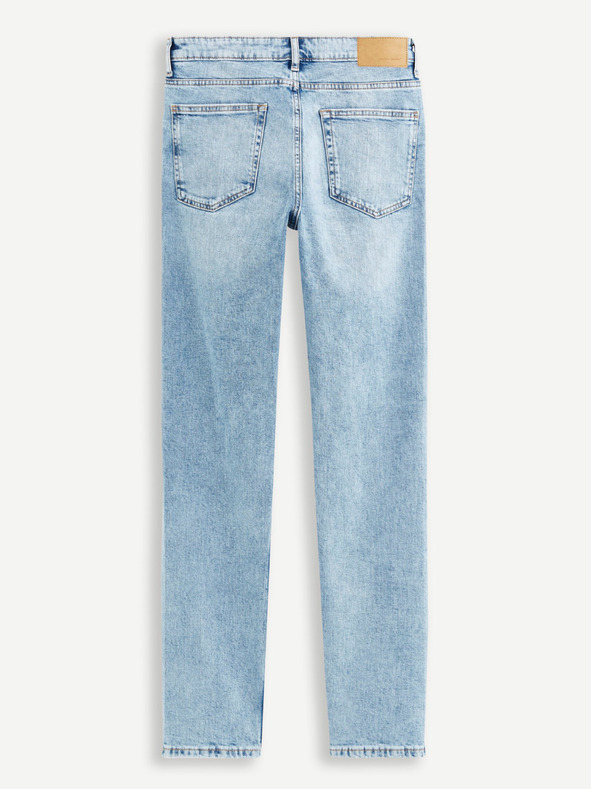 Celio Светлосини мъжки слим дънки Celio C25 Dostroy2