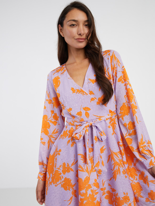 ONLY Светлолилава дамска флорална рокля ONLY Summer