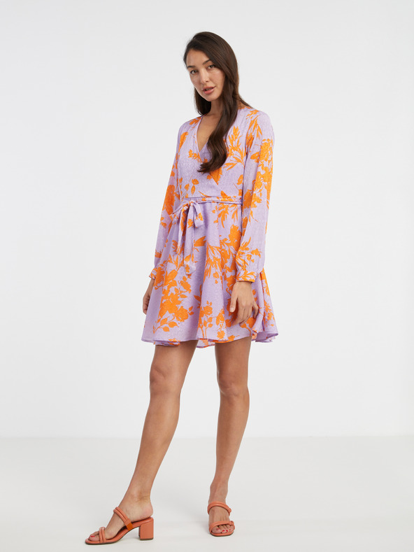 ONLY Светлолилава дамска флорална рокля ONLY Summer