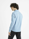 Celio Светлосиня мъжка дънкова риза Celio Cadeni