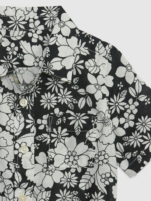 GAP Бебешка ленена риза Gap