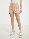 CAMAIEU Светло розови дамски къси панталони CAMAIEU