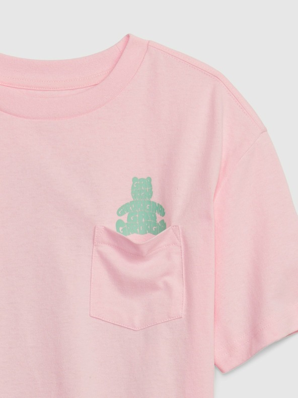 GAP Детска тениска с джобче GAP