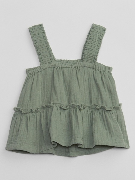 GAP Бебешки топ с волан GAP