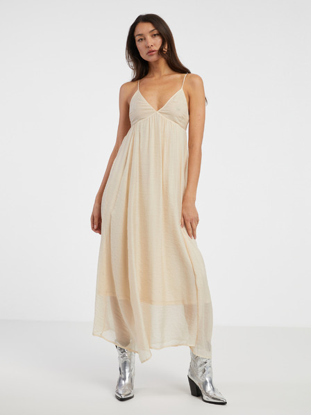 ONLY Бежова дамска макси рокля ONLY Phoenix