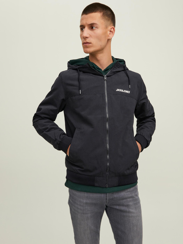Jack & Jones Леко мъжко яке Jack & Jones Rush в черно
