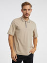 Jack & Jones Jack & Jones Blamatt Бежова мъжка поло тениска