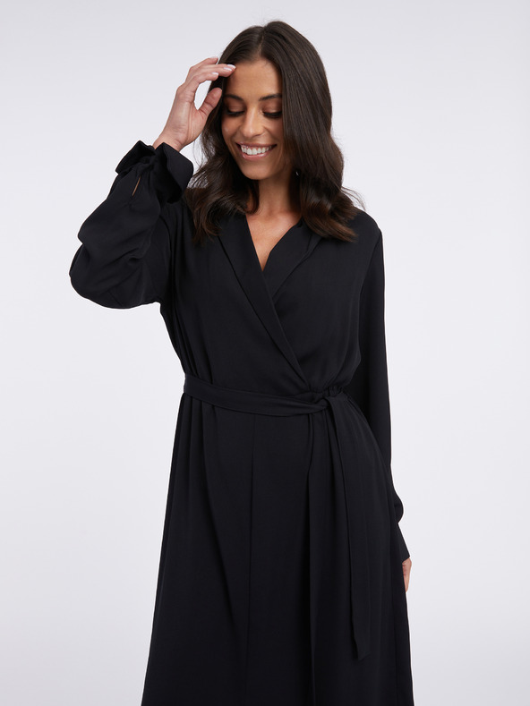 AWARE by VERO MODA Черна дамска макси рокля AWARE by VERO MODA Giselle