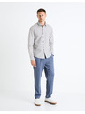 Celio Светлосива мъжка риза Celio Fafile