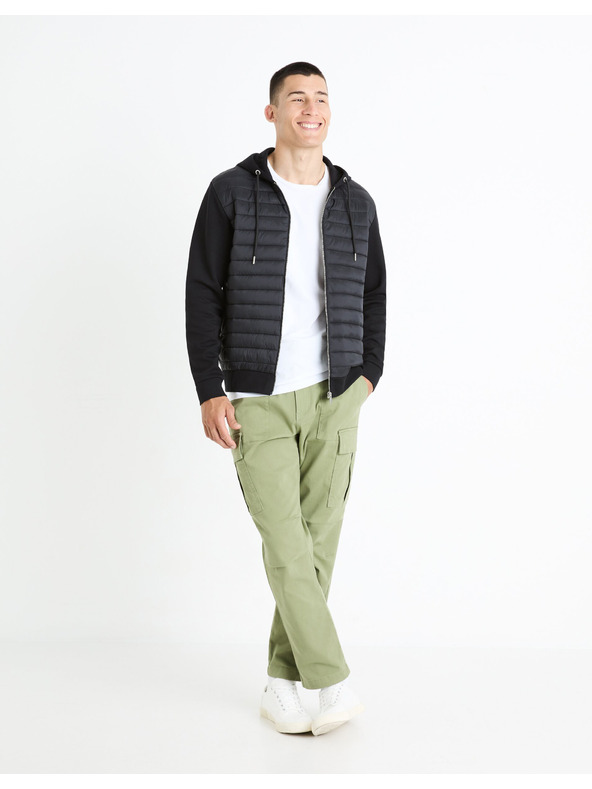 Celio Черно мъжко яке Celio Fequilted