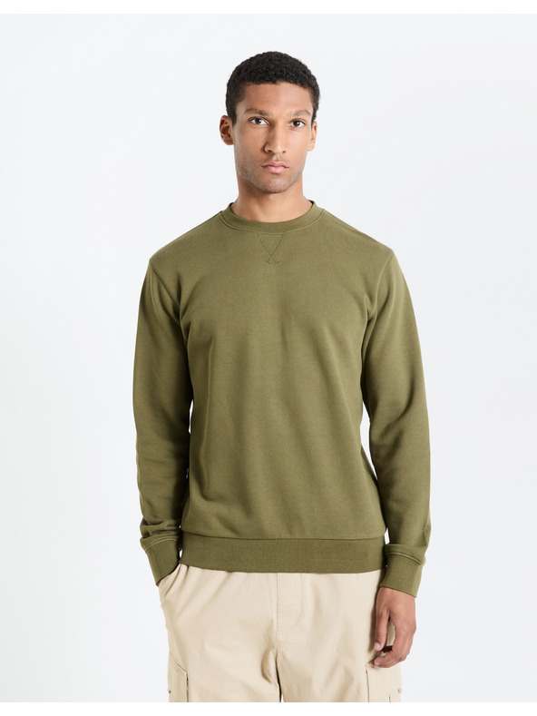 Celio Мъжки суитчър в цвят каки Celio Feseven