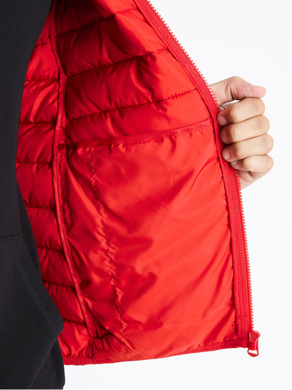 Celio Червена мъжка ватирана жилетка Celio Fulock