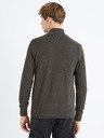 Celio Сив мъжки пуловер Celio Fegillou