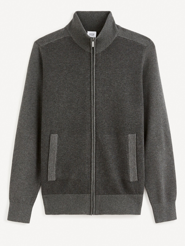 Celio Сив мъжки пуловер Celio Fegillou