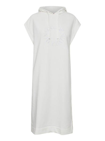 The Jogg Concept Бели дамски суитшърт рокли The Jogg Concept JCSAFINE