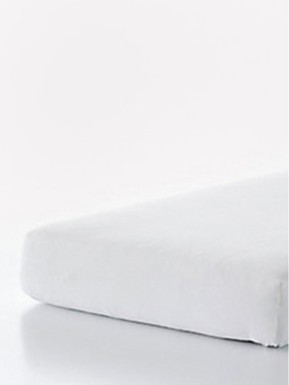 Good Morning 140x200 Бял защитен чаршаф Good Morning