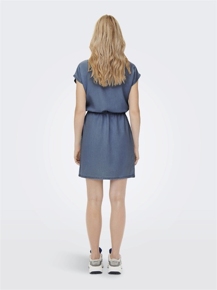 ONLY Синя дамска дънкова рокля ONLY Pema