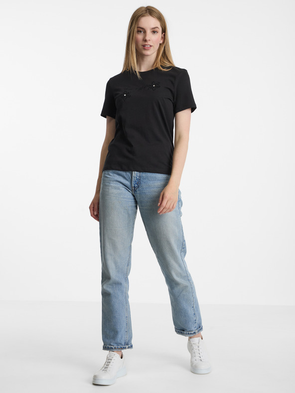 ONLY Черна дамска тениска ONLY Cami