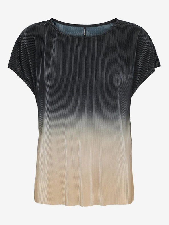 ONLY Бежово-черна дамска блуза ONLY Jilly