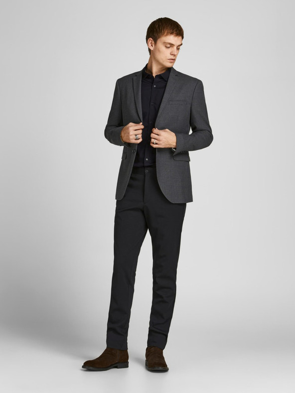 Jack & Jones Черна Мъжка тениска Jack & Jones Lacardiff