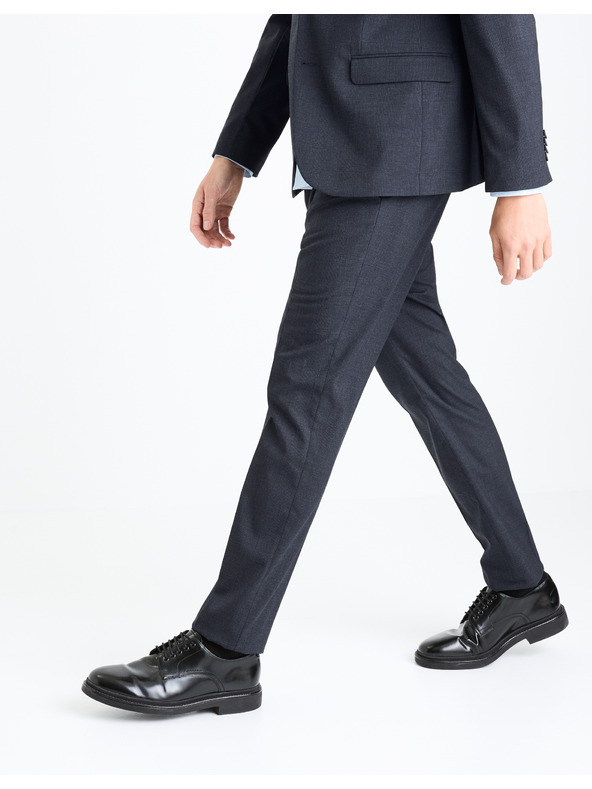 Celio Тъмносин мъжки панталон Celio Fopdg