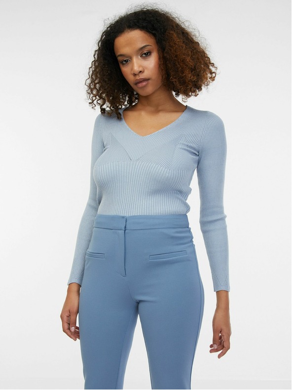 Orsay Син дамски панталон ORSAY